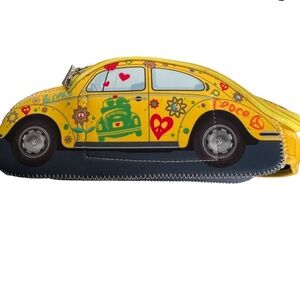 VW Volkswagen Neoprene Beetle Bag 3D Small Universal Flower Power Cosmetic Brisa